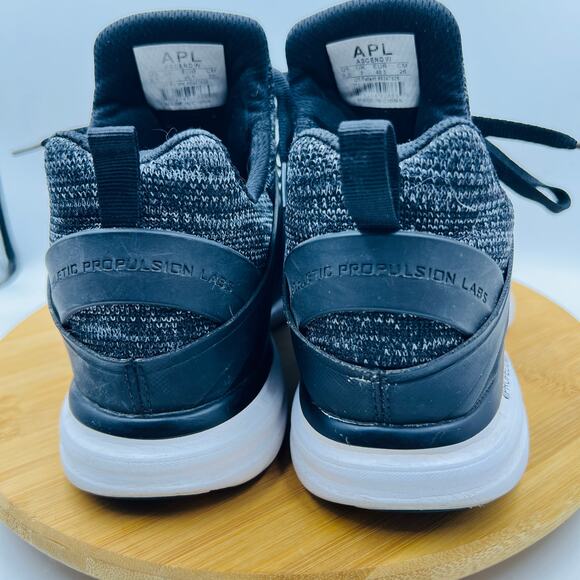 APL Athletic Propulsion Labs Ascend Running Shoes Black and Gray Size 9.5 - Picture 4 of 8